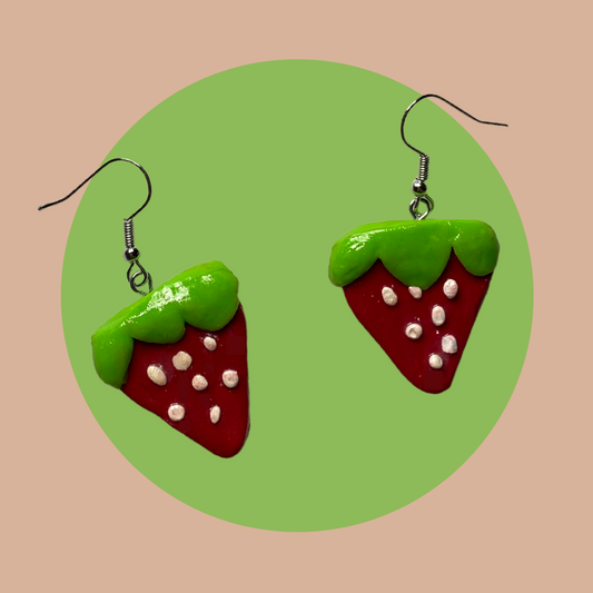 Strawberry Earrings