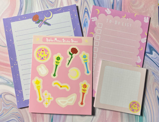 Sailor Moon Stationery